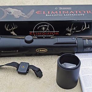 Burris Eliminator II Laser Rangefinder Scope 4-12