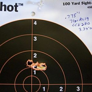 .375 Rifle Range Shots