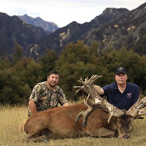 Hunting Red Stag in New Zealand