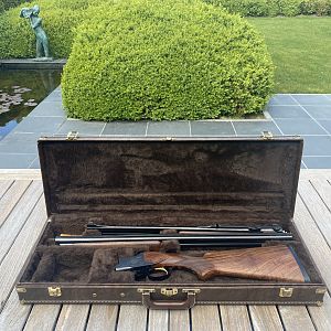 Browning 375 HH Magnum & 12 Bore Combo Rifle