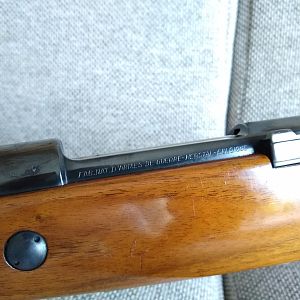 Original FN Mauser 98 Rifle in 404 Jeffery