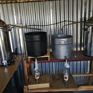 Producing distilled spirits