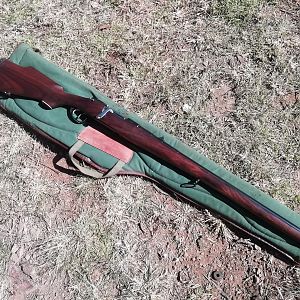 Rifle stock design .458 Mannlicher Schoenauer full stock