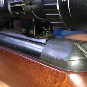 Hawke Scope on Gamo Hunter 440 Air Rifle