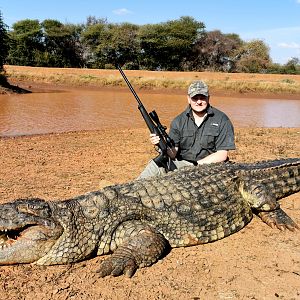 South Africa Hunting Crocodile