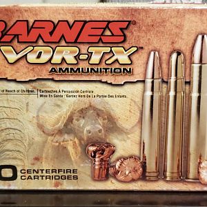 416 Remington ammo Barnes 400gr TSX