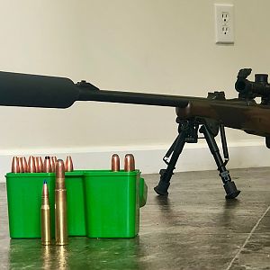 Suppressed .416 Rigby Rifle