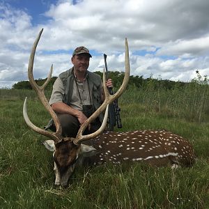 Hunt Axis Deer in Argentina