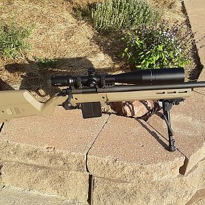 Rem 700 SPS Rifle With Magpul Hunter Stock