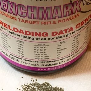 Benchmark Rifle Powder