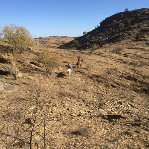 Horseback Hunt Namibia