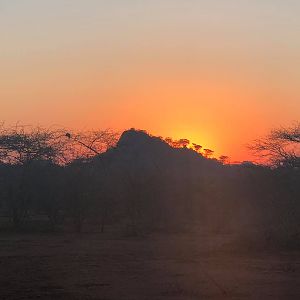 Sunset in Zimbabwe