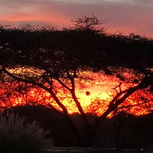 Sunset in Zimbabwe