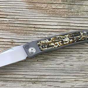 Kudu Bone Rinkhals Slip Joint Folder from African Sporting Creations