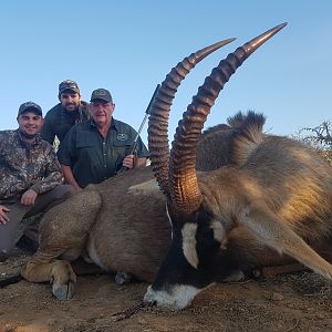 Hunting Roan in South Africa