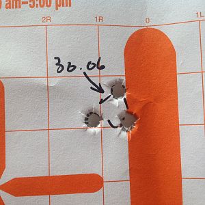 1903 Springfield in 30-06 Rifle Range Shots