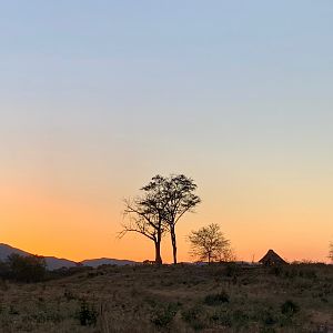 Sunset in Zambia