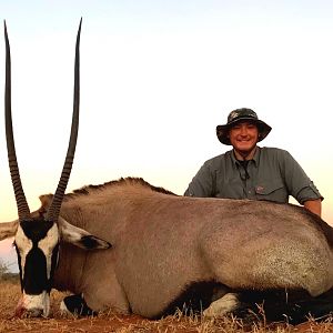 South Africa Hunting Gemsbok