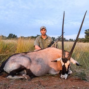 Hunting Gemsbok in South Africa