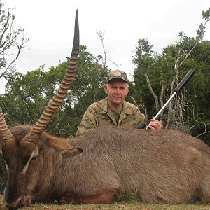 Hunt Waterbuck in South Africa