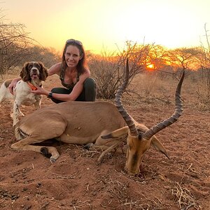 Hunt Impala in South Africa