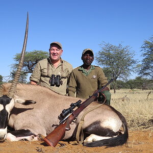 Hunting Gemsbok in South Africa