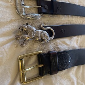 Patrick Mavros belt & Holland and Holland belt