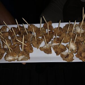 Fried Luangwa Croc appetizer