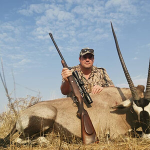 Hunt Gemsbok in Botswana