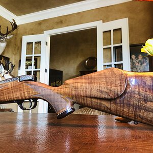 Weatherby Mark V Royal Ultramark Custom 300 Win Mag Rifle with 22.5" barrel