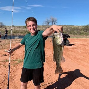 Fishing Bass in Texas USA