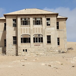 Ghost Town of Kolmanskop in Namibia