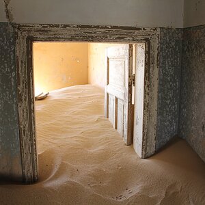 Ghost Town of Kolmanskop in Namibia