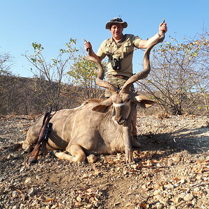 Hunt Kudu in Namibia