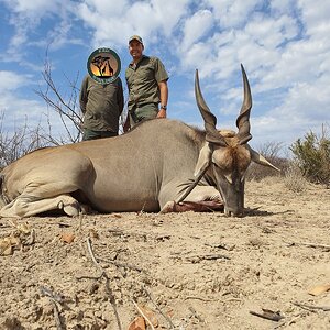 Eland Hunting Namibia