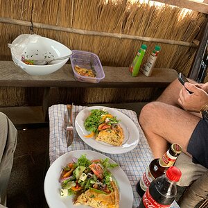 Dinner in the Bush Zambia