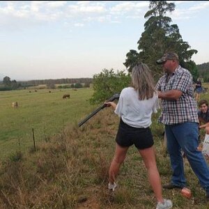 Young Hunters learning the ropes