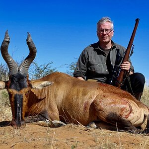 Red Hartebeest Guided by Zana Botes