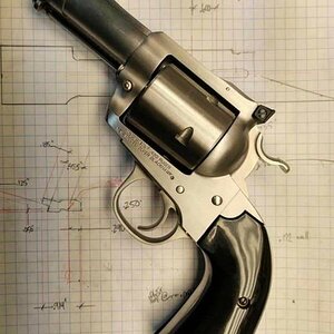 Custom Bisley .480 with 3.5" barrel Revolver