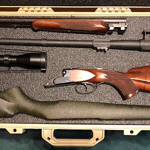 Pelican 1700 with CZ 550 300 Wby & Krieghoff ,470 NE