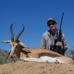 Hunting Springbok