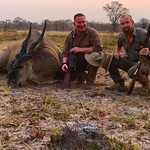 Hunt Eland in Zambia