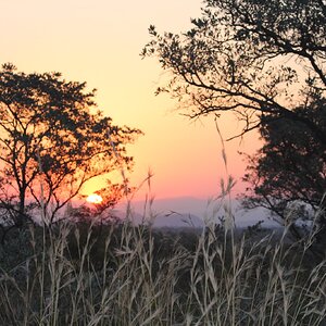 Sunset Kruger National Park South Africa