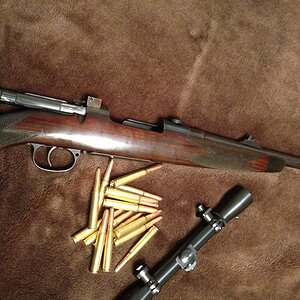 M98 1920 build by William Evans. .318 Westley Richards