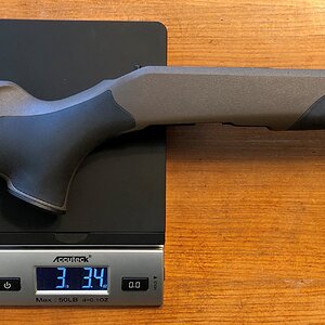 Blaser R8 stock weight