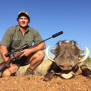 Hunting Warthog in South Africa