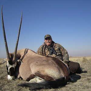 Hunt Gemsbok in South Africa