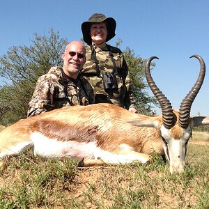 South Africa Hunt Springbok