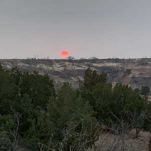 Sunset Texas USA