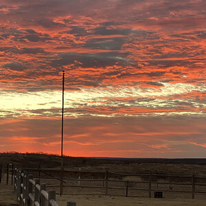 Sunset Texas USA